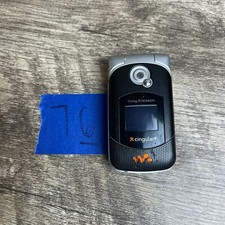 Sony Ericsson Walkman W300i Flip Cellular Phone Cingular Bluetooth Color Screen
