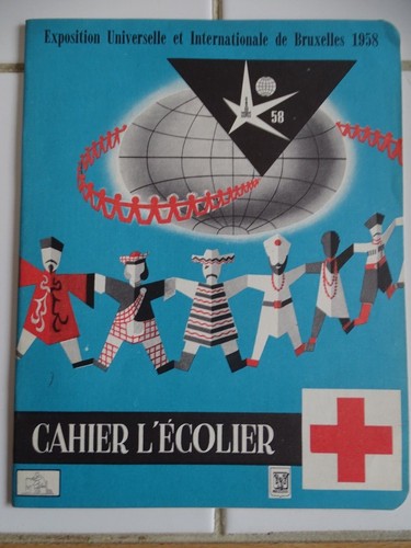 Plv cahier ecolier - cahier, rouge