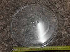 O3- Plateau tournant en verre pour micro onde 25,5 cm 3 encoches 
