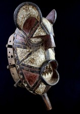 African Art Tribal Africa - Bobo Fing Wear Mask - Burkina Faso - 38 Cms ++