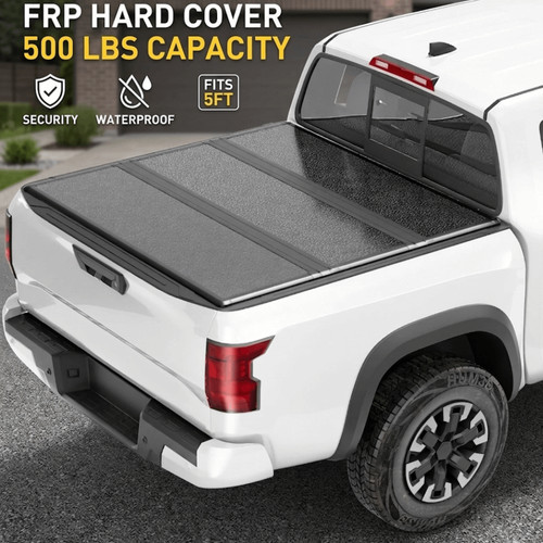 Hard tri fold tonneau cover - hard,