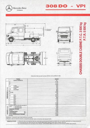 Mercedes trucks 308 do vpi - trucks, /