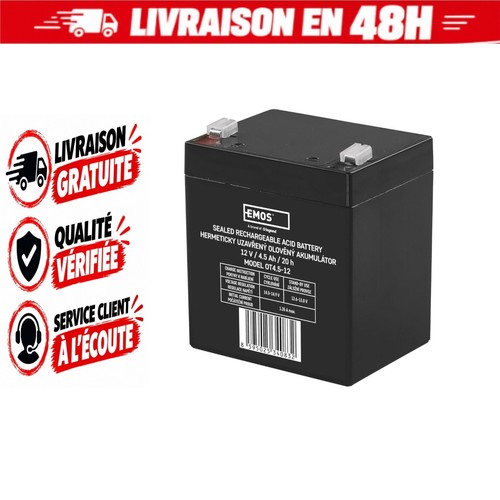 Emos batterie plomb agm 12v - emos,