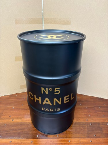 Baril métal 60l noir - 60l, mate