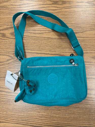 Turquoise blue kipling purse - blue,