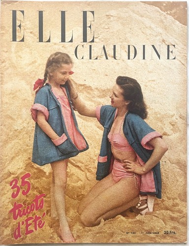 Elle claudine magazine 132 - elle,