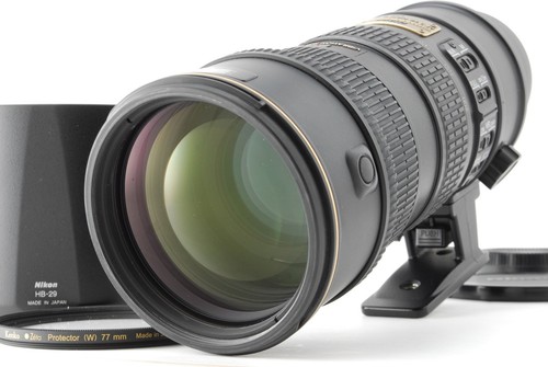 Nikon nikkor 70 - nikon, 70-200mm