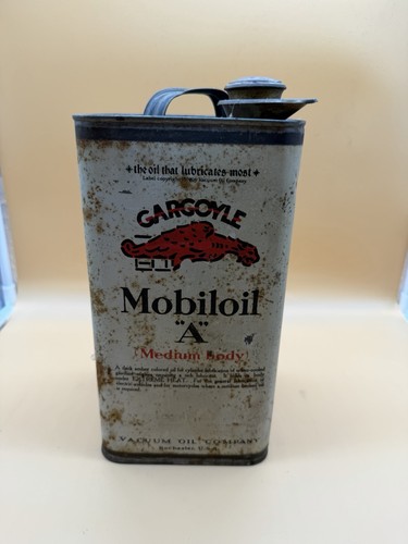 Vintage early square mobiloil - vintage,