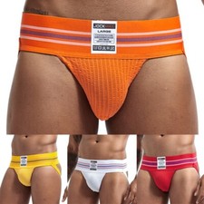 Sous-v??tements de sport style classique sangle jock souple pour homme jockstrap