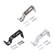 Support de tringle à rideau pour tringle à rideau de 1 pouce, supports de