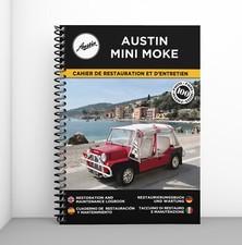 AUSTIN MINI MOKE : Cahier de Restauration & d'Entretien - Port offert !
