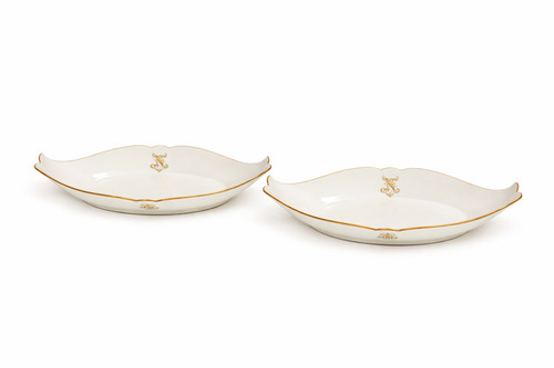 Raviers sèvres monogramme - raviers,