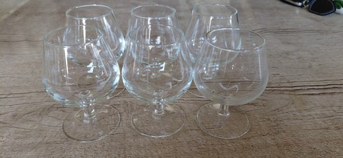 Lot verres cognac - 6,