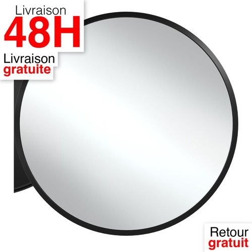 Tectake miroir mural rond - miroir,