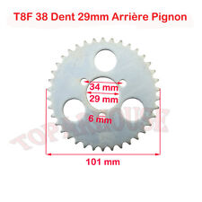 38T T8F 29mm Arrière Chaîne