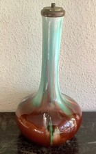 Pied de lampe en faïence