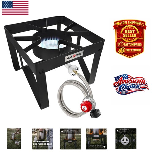 Portable camp stove with steel - portable,