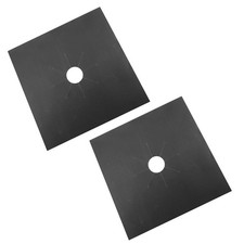 Poêle à gaz 2pcs Poêle anti-poussière Poêle anti-chaleur Poêle à gaz Protecteur