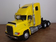 1/43 Ixo Altaya Freightliner FLD 112 Yellow Semi Trailer Truck Trailer