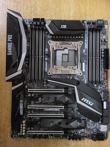 Carte mère msi x299 - carte,