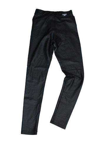 Leggings cuir synthétique - leggings, en