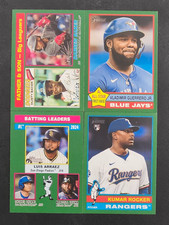 2025 Topps Heritage DARK GREEN BORDER 1-250 with Rookies You Pick the Card