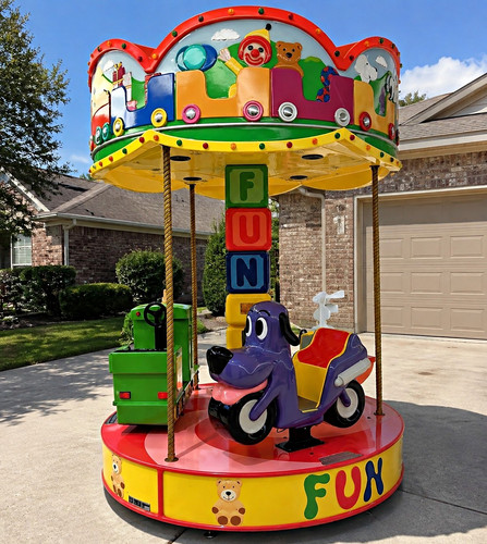 Fun kiddie carousel - fun,