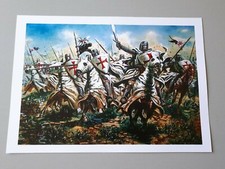 poster: charge of crusader knights 