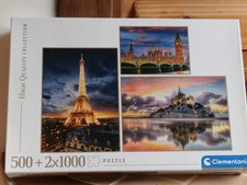 boite de 3 puzzles de marque