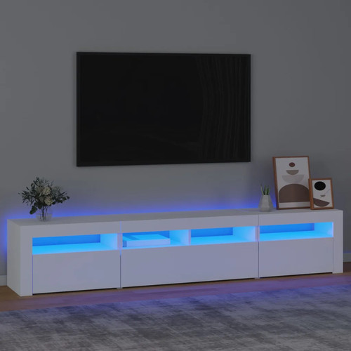 Meuble avec bandes led - bandes,
