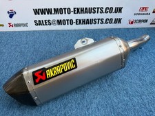 Honda CB500F CBR500R Akrapovic Titanium Exhaust Silencer 2014 - 2023