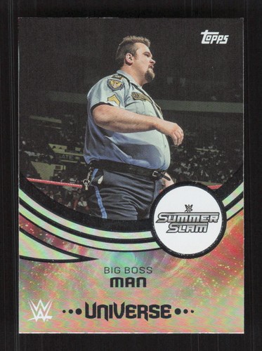 Big boss man 2025 - boss, topps