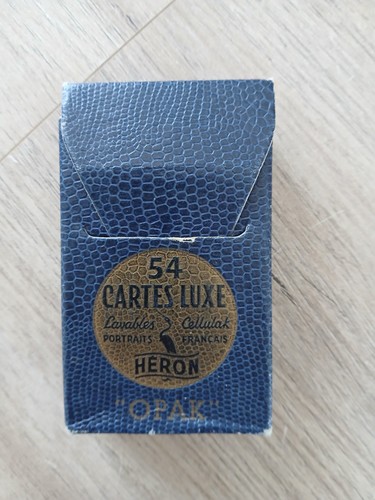 Ancien jeu cartes - jeu, de