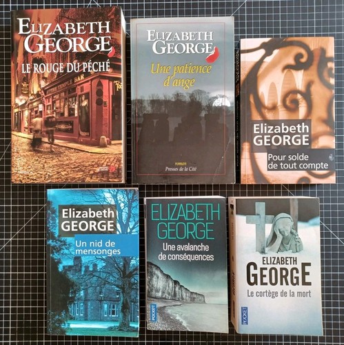 Lot livres elizabeth george - livres,