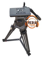 Sachtler VIDEO 18P Fluid Head Carbon Fiber Tripod Mid Spreader Cinema Camera S07