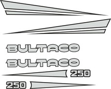 Autocollants Bultaco 250