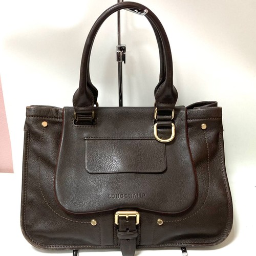 Longchamp brown handbag - ,