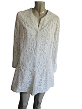 "RIVER WOODS" VESTE D'ETE COUPE 3/4 EN DENTELLE DOUBLEE T.38/40