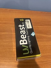 uvBeast VERSION 2 - Black Light UV Flashlight with HIGH DEFINITION Glasses Incl