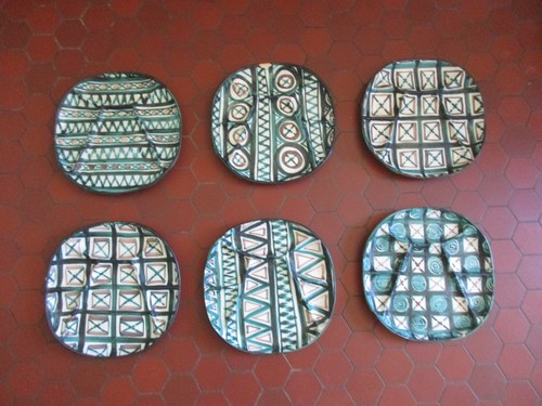 Vintage assiettes à - vintage,
