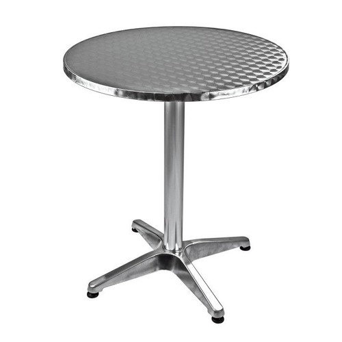 Table bistro alu - Ø,