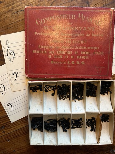 Coffret compositeur musical - musical, s