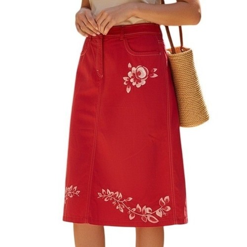 Anthropologie oilily red with - red,