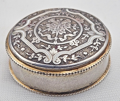 Ancienne tabatiere decor - ancienne,