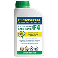 Fernox F4 Leak Sealer 500ml Pipe Work Seal Underfloor & Central Heating Systems.