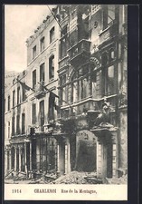 CPA Charleroi, Rue de la Montagne 