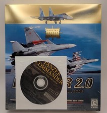 Vtg Neuf 1998 Flanker 2.0 Combat Flight Simulator Jeu PC Win95/98 Rare Scellé