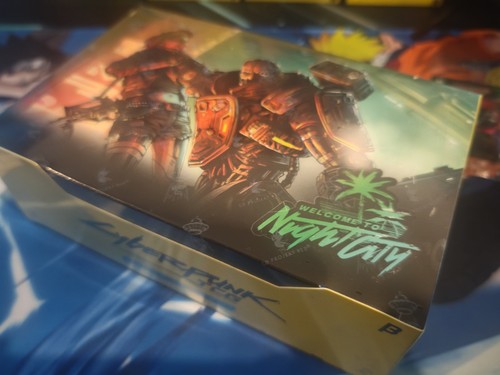 Cyberpunk 2077 beta display - 2077,
