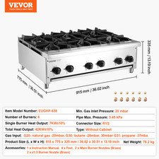 VEVOR Cuisinière À Gaz