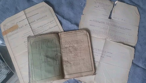 Livret militaire soldat - militaire,